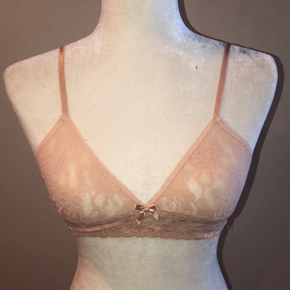 Hanky Panky Lace Bralette Chai Color XS